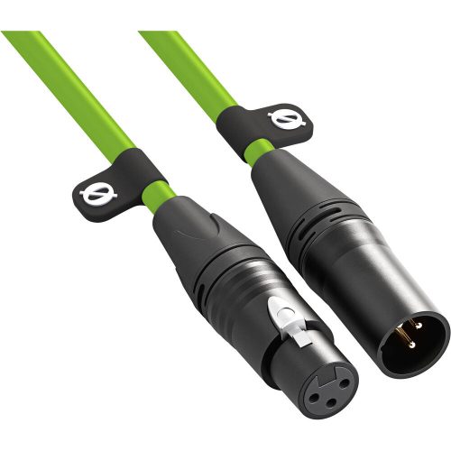 RODE XLR // XLR kábel (3m) (apa // anya) (green) (XLR3M-G)