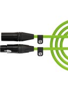 RODE XLR // XLR kábel (3m) (apa // anya) (green) (XLR3M-G)