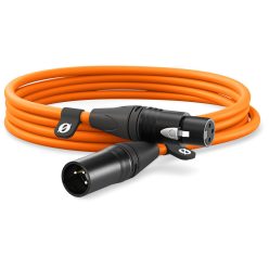 RODE XLR // XLR kábel (3m) (apa // anya) (orange) (XLR3M-O)