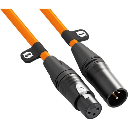 RODE XLR // XLR kábel (3m) (apa // anya) (orange) (XLR3M-O)