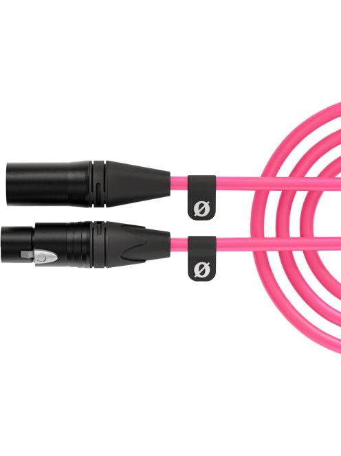 RODE XLR // XLR kábel (3m) (apa // anya) (pink) (XLR3M-P)