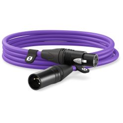   RODE XLR // XLR kábel (3m) (apa // anya) (purple) (XLR3M-PU)