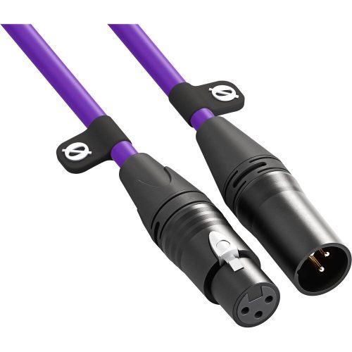 RODE XLR // XLR kábel (3m) (apa // anya) (purple) (XLR3M-PU)