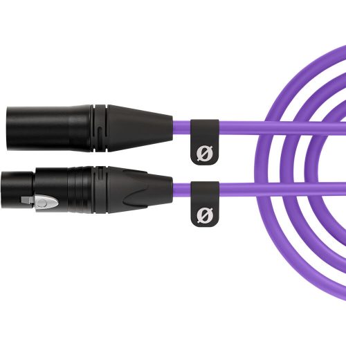 RODE XLR // XLR kábel (3m) (apa // anya) (purple) (XLR3M-PU)