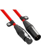 RODE XLR // XLR kábel (3m) (apa // anya) (red) (XLR3M-R)