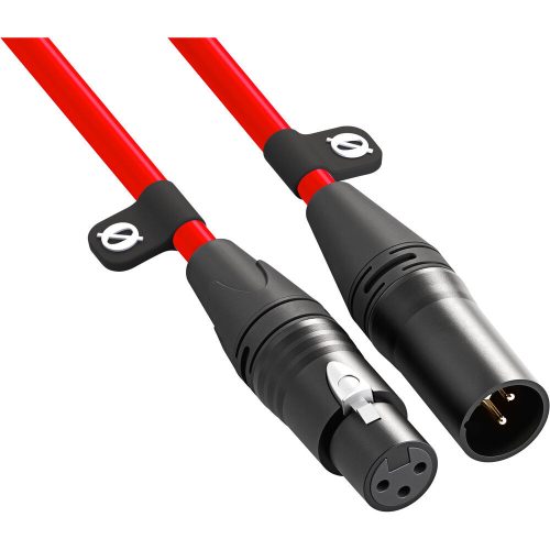 RODE XLR // XLR kábel (3m) (apa // anya) (red) (XLR3M-R)