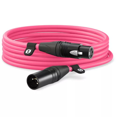 RODE XLR6M prémium XLR mikrofonkábel, 6m, (pink)