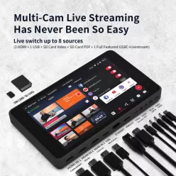   YoloLiv YOLOBOXPRO Portable Multicam Live Streaming Studio (YB-PRO)