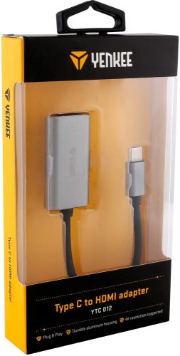 Yenkee YTC 012 USB C to HDMI adapter (4K)