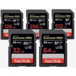 SD memóriakártyák / SD memory cards