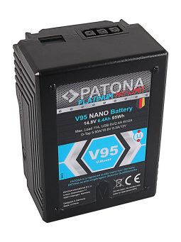 PATONA V-mount NANO akkumulátorok