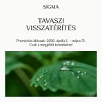 SIGMA Tavaszi Visszatérítés