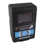 PATONA V-mount LCD akkumulátorok