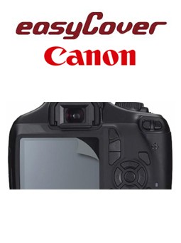 easyCover LCD-Schutzfolien für Canon
