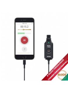   RODE i-XLR digitális audio interfész iOS készülékekhez Lightning csatlakozóval 