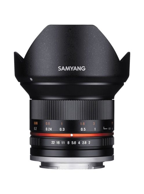 Samyang 12mm /2.0 NCS CS - Fuji X bajonett, fekete színű