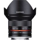 Samyang 12mm /2.0 NCS CS - Micro 4/3 bajonett, fekete színű