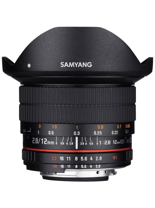 Samyang 12mm /2.8 ED AS NCS FISH-EYE - Canon M bajonett