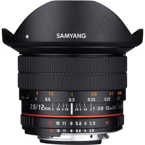 Samyang 12mm /2.8 ED AS NCS FISH-EYE - Samsung NX bajonett