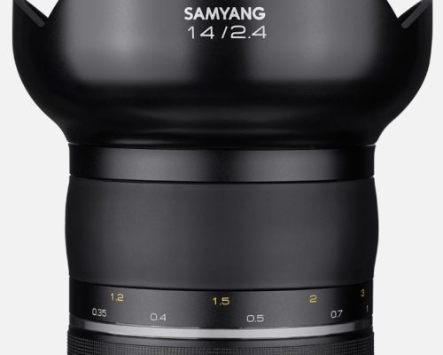 Samyang 14mm / 2,4 AE XP objektív - Canon EF bajonett