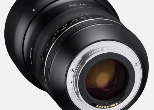 Samyang 85mm / 1,2 AE XP objektív - Canon EF bajonett