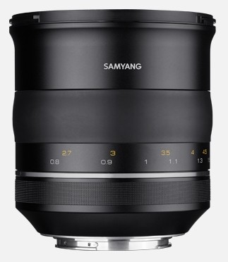 Samyang 85mm / 1,2 AE XP objektív - Canon EF bajonett